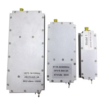 5dBi Gain Đen Polarization tuyến tính kép ăng ten 3m Cáp cho hệ thống chống nhiễu